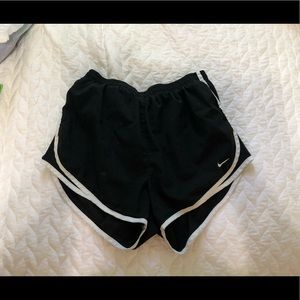 Classic Nike black athletic shorts
